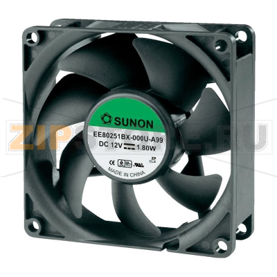 Вентилятор 12 В/DC, 61.16 м³/ч, 80x80x20 мм Sunon EE80201S1-000U-A99 
