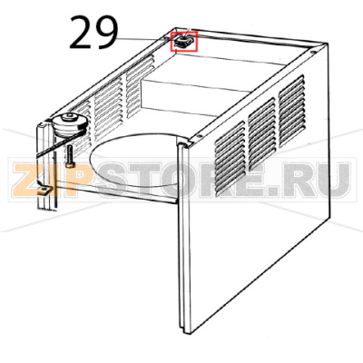 Clip Ugolini Arctic Compact 8/1 Clip Ugolini Arctic Compact 8/1Запчасть на деталировке под номером: 29