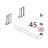 Guar. PTFE and carb nuovo scarico Ø: 42x28,5x2 Unox XV 203G