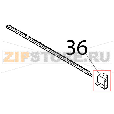 Supporto ant. bruc. Angelo Po 1G1FA0G Supporto ant. bruc. Angelo Po 1G1FA0GЗапчасть на деталировке под номером: 36