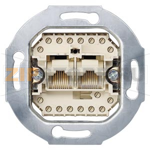 DELTA РОЗЕТКА ТЕЛЕКОММУНИКАЦИОННАЯ WESTERN-ELECTRIC 2XRJ45 UAE CAT.3 2Х8 ПОЛЮС.ЭЛ.-МЕХАНИЧ. ЧАСТЬ МОНТИРУЕМАЯ ПОД ШТУКАТУРКУ (МОГУТ УСТАНАВЛ. ВИЛКИ RJ12/11) Siemens 5TG2406 