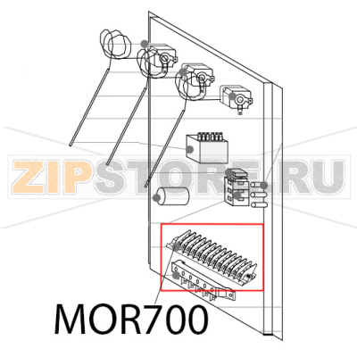 Branch terminal board Gierre FEV 64M Branch terminal board Gierre FEV 64MЗапчасть на деталировке под номером: MOR700