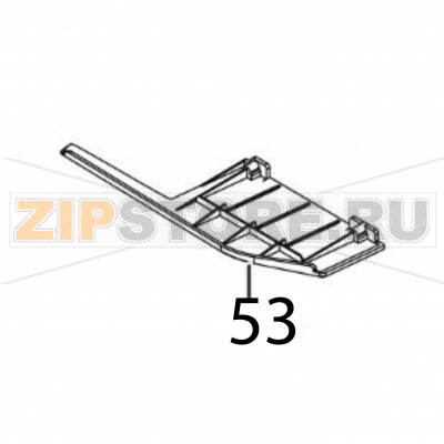 Sub rear open cover Sato CL6NX Plus Sub rear open cover Sato CL6NX PlusЗапчасть на деталировке под номером: 53Название запчасти на английском языке: Sub rear open cover Sato CL6NX Plus.