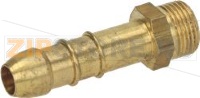 HOSE-END FITTING 3/8 M NATURAL GAS