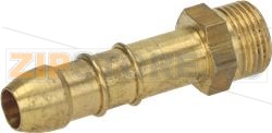 HOSE-END FITTING 3/8 M NATURAL GAS 