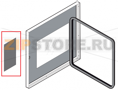 Door trim without handle Lainox NAEB101R     Door trim without handle Lainox NAEB101RЗапчасть на сборочном чертеже под номером: P24 AНазвание запчасти на английском&nbsp;языке:&nbsp;Door trim without handle Lainox NAEB101R