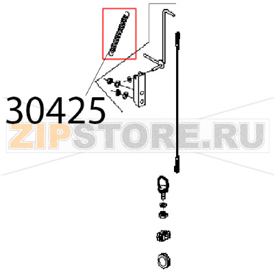 Molla Angelo Po KD130EAT Molla Angelo Po KD130EATЗапчасть на деталировке под номером: 30425