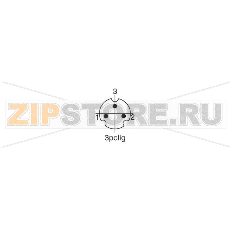 Разъем Mini-DIN, 3 контакта BKL Electronic 0204001 