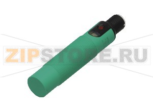 Ёмкостной датчик Capacitive sensor CBN15-18GK75-E2-V1 Pepperl+Fuchs General specificationsSwitching functionNormally open (NO)Output typePNPRated operating distance2 ... 15 mmInstallationnon-flushOutput polarityDCNominal ratingsOperating voltage10 ... 30 VSwitching frequency0 ... 100 HzReverse polarity protectionreverse polarity protectedShort-circuit protectionpulsingVoltage drop&le 1.5 VTemperature driftmax. 20  % at -5 ... 55 °C (23 ... 131 °F)Operating current0 ... 100 mANo-load supply current&le 15 mAIndicators/operating meansLED greenOperating displayLED yellowindication switching statePotentiometersensitivity adjustmentApprovals and certificatesProtection classIIUL approvalcULus Listed, General PurposeCCC approvalCCC approval / marking not required for products rated &le36 VAmbient conditionsAmbient temperature-25 ... 85 °C (-13 ... 185 °F)Mechanical specificationsConnection typeConnector M12 x 1 , 3-pinHousing materialPBTSensing facePBTHousing diameter18 mmDegree of protectionIP67