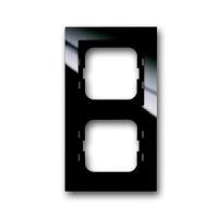 Рамка двухместная, чёрная ABB 2CKA001754A4492