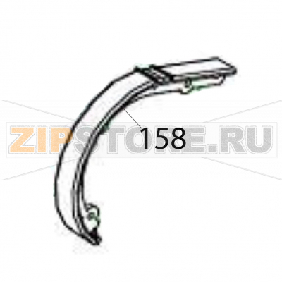 Edge cover Sato SG112-ex Edge cover Sato SG112-exЗапчасть на деталировке под номером: 158Название запчасти на английском языке: Edge cover Sato SG112-ex.