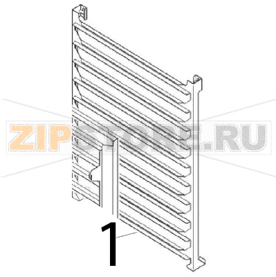 Frame RH ass. y Angelo Po FM1011E2 Frame RH ass. y Angelo Po FM1011E2Запчасть на деталировке под номером: 1