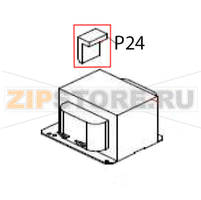 Shock absorption rubber Hurakan HKN-WP900G Shock absorption rubber Hurakan HKN-WP900GЗапчасть на деталировке под номером: P24