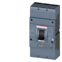 circuit breaker 3VA6 UL frame 1000 breaking capacity class  C 100kA @ 480 V 3-pole, line protection ETU350,  LSI, In=1000A overload protection Ir=400A ...1000A short circuit protection Isd=1,5... 10 xIr, Ii=12 x In Siemens 3VA6610-7HN36-0AA0