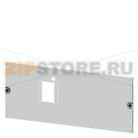 SIVACON S4 Masking frame SENTRON 3VA 3VA12 (up to 250 A) 4-pole Mounting position horizontal withdrawable connection Number of switches 1 Height 300 mm Width 800 mm Siemens 8PQ2030-8BA12