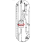 Хомут 4,2*250 (стяжка пластмассoвая) Polair SM109S   