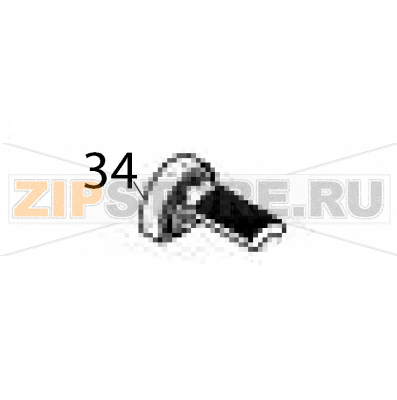 Knob (pressure) Sato TG308 Knob (pressure) Sato TG308Запчасть на деталировке под номером: 34Название запчасти на английском языке: Knob (pressure) Sato TG308.