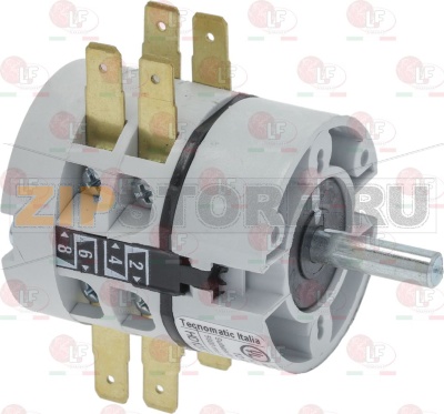 КРУГОВОЙ ПЕРЕКЛЮЧАТЕЛЬ 16A 250V 
