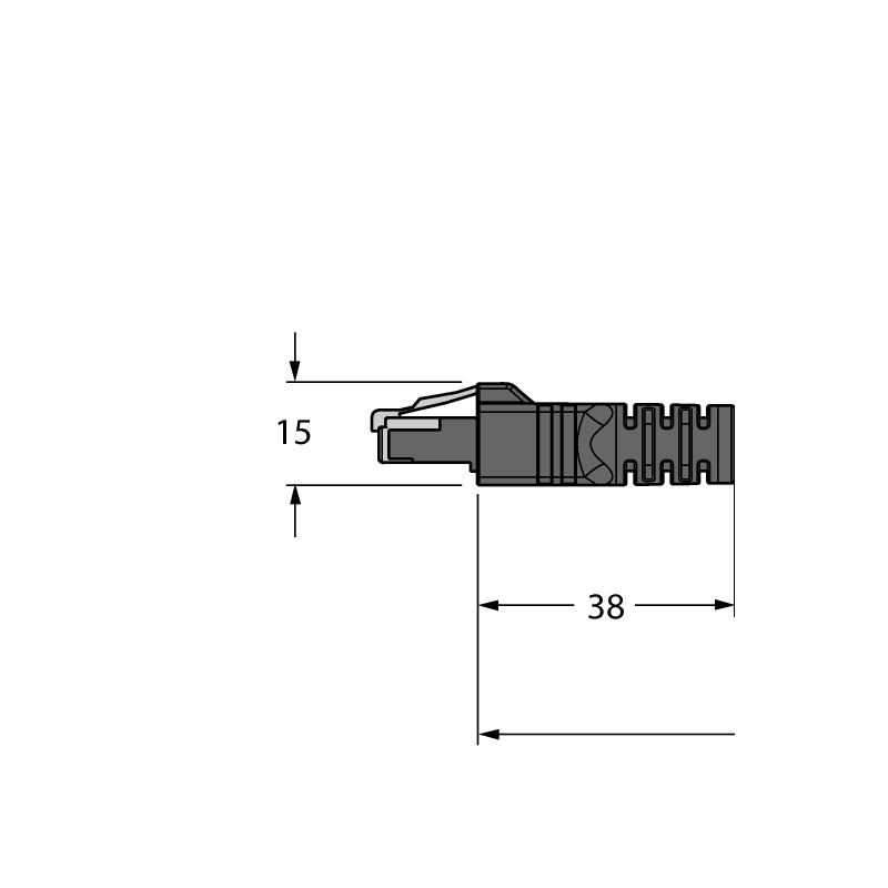 Кабель Ethernet Turck RJ45S 841-6M 