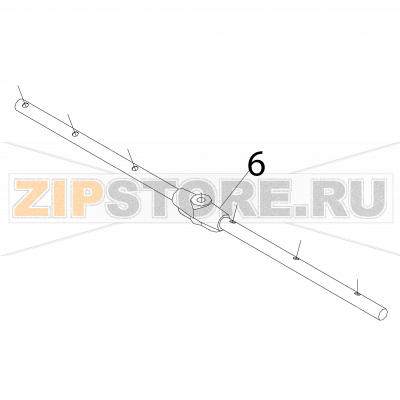 Com. rinse branch support Fagor FI-80 Com. rinse branch support Fagor FI-80Запчасть на деталировке под номером: 6Название запчасти Fagor на английском языке: Com. rinse branch support FI-80.