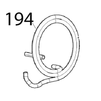Tubo Ø: 10, allacciamento rete Unox XVC 1005EP