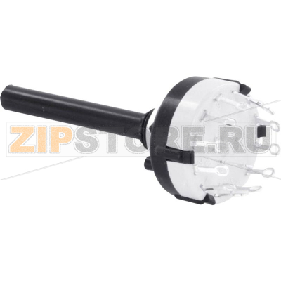 Переключатель поворотный 0.35 А, 3x30°, 3 позиции TRU Components TC-DS4X3L 