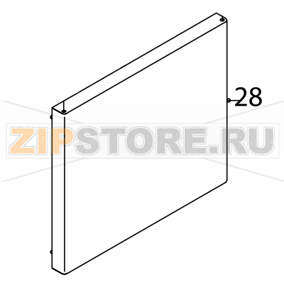 Anterior de cubierta Fagor ECO-200 Anterior de cubierta Fagor ECO-200Запчасть на деталировке под номером: 28Название запчасти Fagor на английском языке: Anterior de cubierta ECO-200.