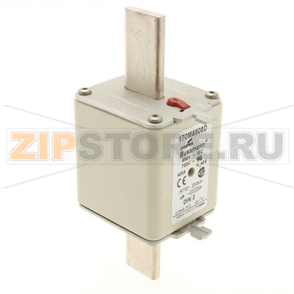 Предохранитель, 450 A, AC 690 В, 200 кА, aR, DIN, IEC Eaton FUSE 450A 690V aR DIN 2 HSDNH 