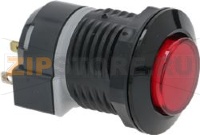 КРАСНАЯ ДВУХПОЛЮСНАЯ КНОПКА 6A 250В