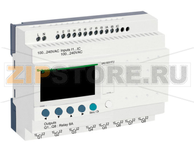 Реле компактное 240 В, 20 вх/вых Schneider Electric SR2B201FU 
