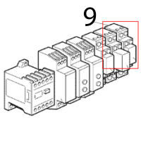 Kit relay and relay socket Scotsman MAR 78 SPLIT
