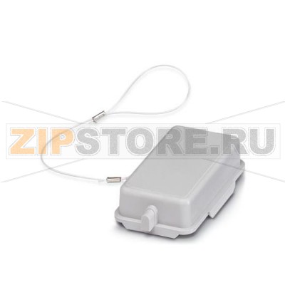 Защитная крышка HEAVYCON Phoenix Contact HC-B 10-SD-FL/FS тип B10, для нижней части корпуса с одним фиксатором, со шнуром, IP54, полиамидная.Минимальный заказ: 10 шт.Упаковка: 10 шт.