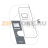 Front panel with overlay assembly Intermec PD42