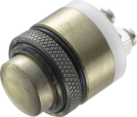 Кнопка антивандальная 48 В/DC, 2 А, 1 x выкл/вкл, без фиксации, 1 шт TRU Components GQ-16B-M