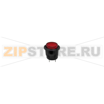 Кнопка 250 В/AC, 1.5 А, 1 x выкл/вкл, с фиксацией, 1 шт TRU Components TC-R13-523BL-05RT 