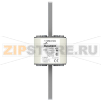 Предохранитель, 250 A, AC 690 В, 200 кА, size 1, 53x69x136 мм, aR, IEC UL Eaton FUSE 250A 690V