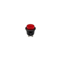 Кнопка 250 В/AC, 6 А, 1 x вкл/выкл, с фиксацией, 1 шт TRU Components TC-R13-527BL-02RT