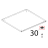 Staffa per ruota nylon grigio Unox XL 404