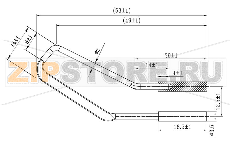 Жало паяльное, 1 шт Toolcraft 588135 
