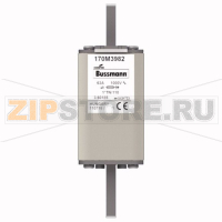 Предохранитель, 63 A, AC 1000 В, 150 кА, DIN 1, 43x61x138 мм, aR, DIN, IEC Eaton FUSE 63A 1000V