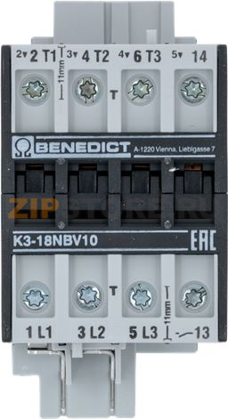 КОНТАКТОР BENEDIKT/JAGER K3-18NBV10 RATIONAL 40.07.420P 