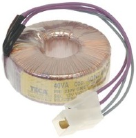 TRASFORMATORE 40VA 220V 50Hz CABLATO