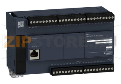 Контроллер логический 24 В, 0.5 А Schneider Electric TM221C40T 