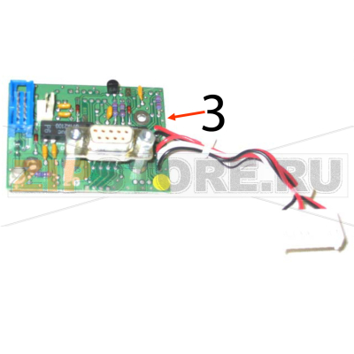 PCBA Smart solenoid Zebra P310C PCBA Smart solenoid Zebra P310CЗапчасть на деталировке под номером: 3