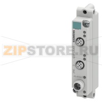 AS-I КОМПАКТН.МОДУЛЬ K20, IP67, A/B-SLAVE, DIGITAL, 4DI, 4 X INPUT ДЛЯ SENSOR(MECHAN./2- OR 3-WIRE) PNP, SENSOR SUPPLY ОТ U_ASI "TOTAL MAX.200MA, " 2XM12-SOCKET Siemens 3RK2200-0CQ30-0AA3