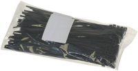 ЗАЖИМ ЧЕРНЫЙ 4.8X200 ММ - 100 ШТУК