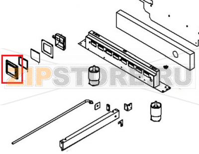 Lamp guard Angelo Po FX101E3   Lamp guard Angelo Po FX101E3Запчасть на 