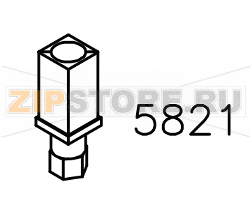 Piedino Livel. 1&#039;+ Ins. Fil. Nero Aristarco TR 1650                      Piedino Livel. 1'+ Ins. Fil. Nero Aristarco TR 1650Запчасть на сборочном чертеже под номером: 5821Название запчасти Aristarco на итальянском языке: Piedino Livel. 1'+ Ins. Fil. Nero Aristarco TR 1650