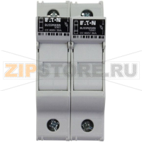 Держатель предохранителя, 30 A, AC 600 В, 10x38 мм, CC, 2P, UL Eaton 2Pole 30A 600V MFH For 10X38