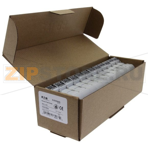 Держатель предохранителя, 30 A, AC 600 В, 10x38 мм, CC, 2P, UL Eaton 2Pole 30A 600V MFH For 10X38 